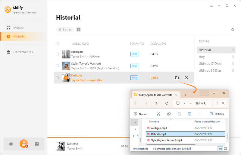 archivos descargados