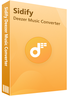 sidify deezer music converter para windows