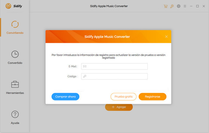 Registrar Apple Music Converter