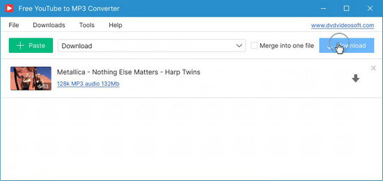DVDVideoSoft Free YouTube to MP3 Converter