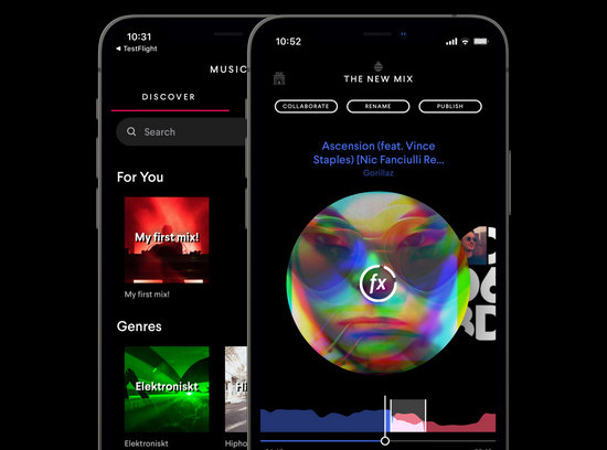 Pacemaker: una aplicación de DJ compatible con Spotify