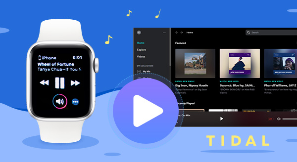 reproducir música de Tidal en Apple Watch