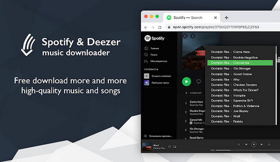 Spotify™ y Deezer™ Music Downloader