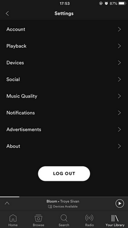 Spotify Offline Mode