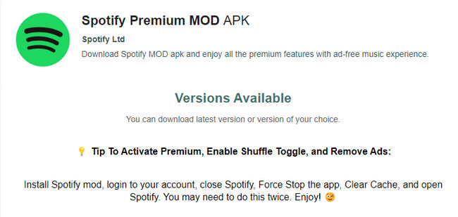 Obtener Spotify Gratis en Android Usando Spotify Premium MOD APK