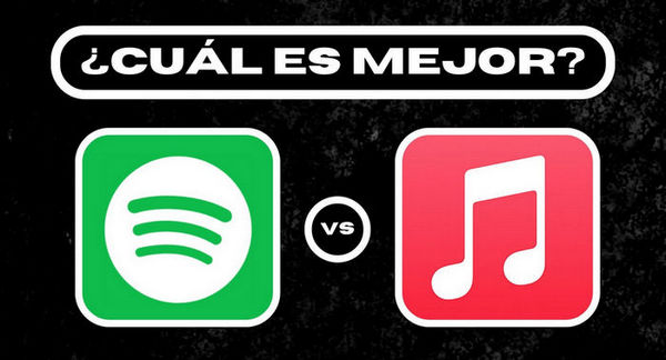 Comparación entre Spotify y Apple Music