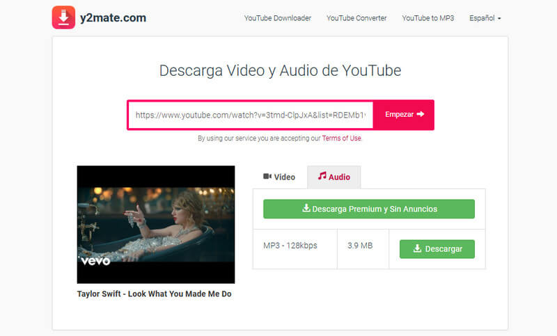 Y2mate: descargar tus videos favoritos de YouTube en MP3